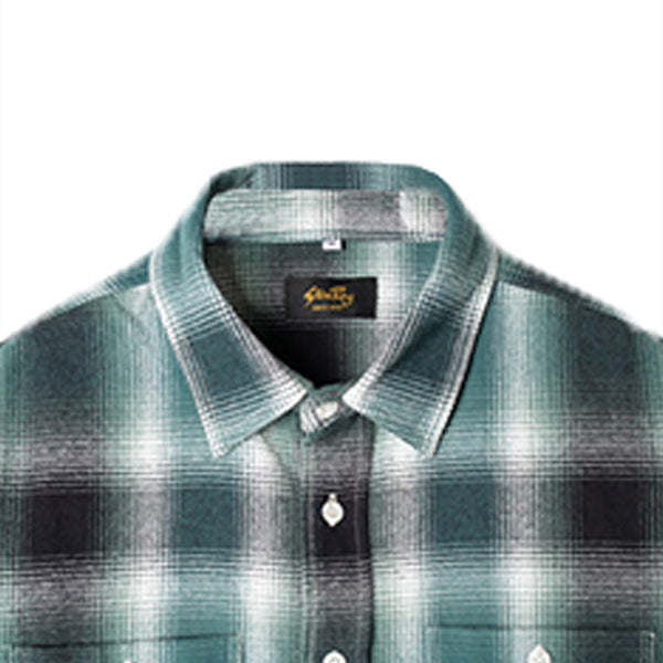 Stan Ray Flannel Shirt Pine Green Plaid