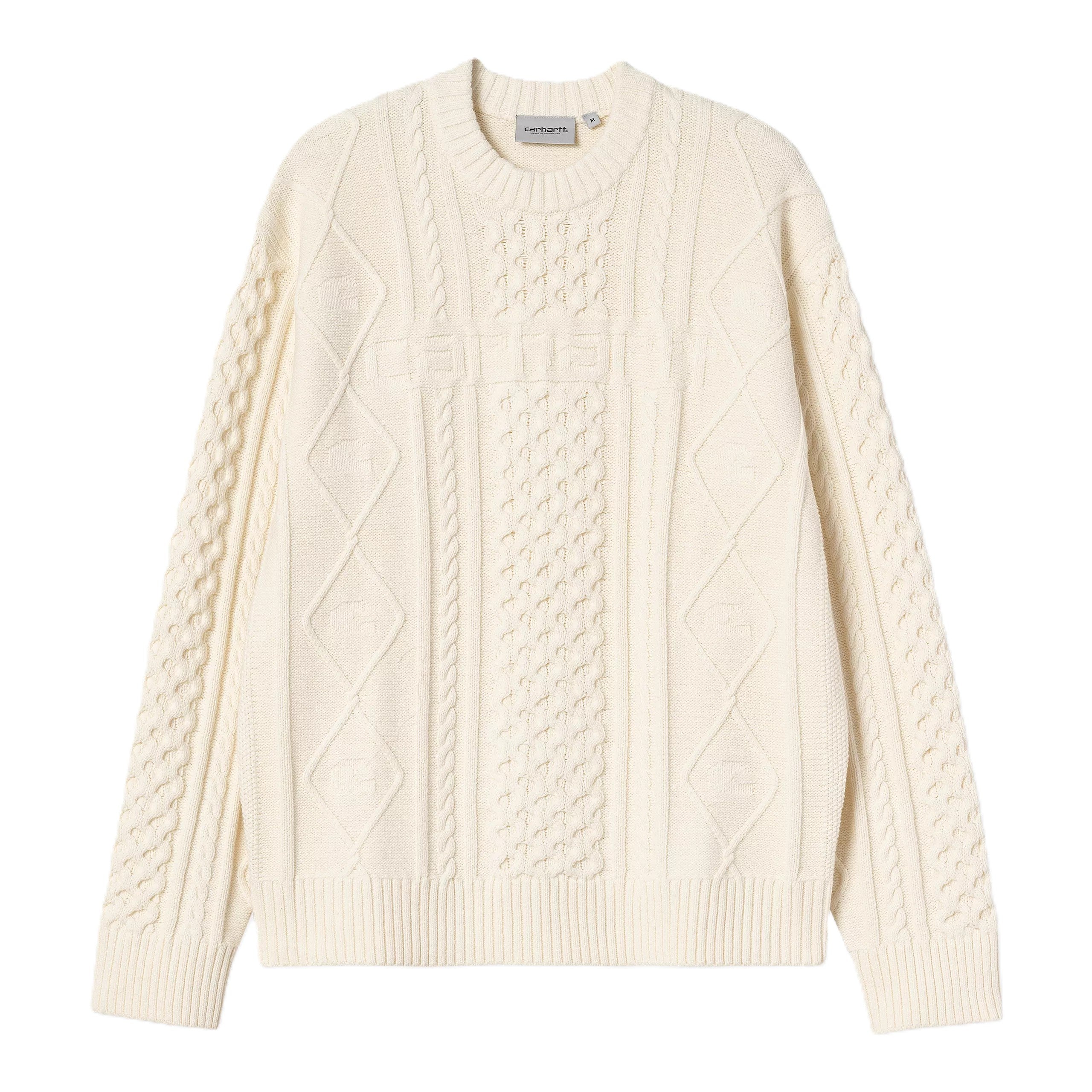Carhartt Shawn Sweater Cotton Acrylic Natural