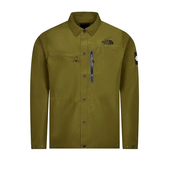 The North Face Amos Tech Overshirt Forest Green