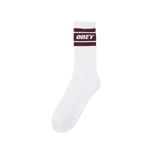 Obey Cooper II Socks White Zinfadel