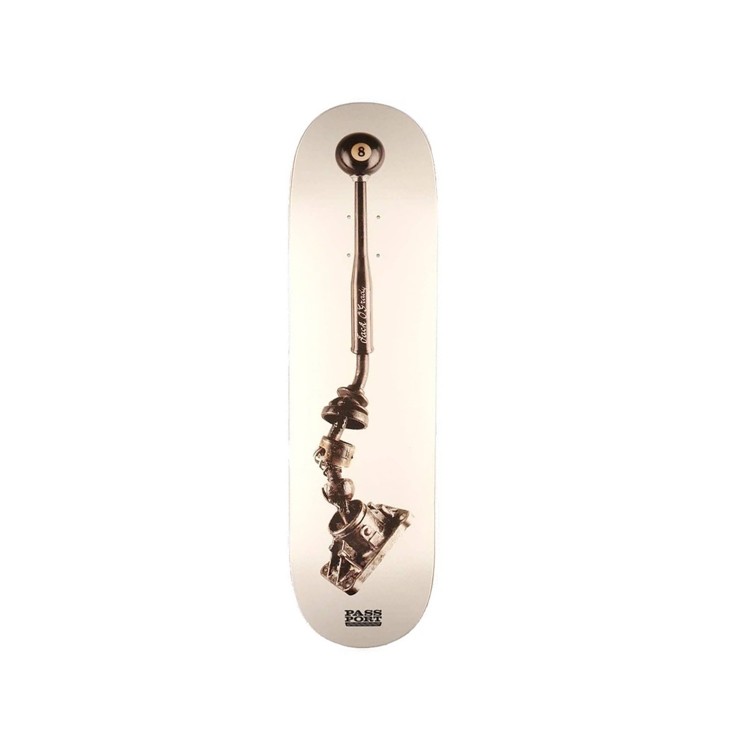 Passport Jack O'Grady Pro Singles Shift Deck 8.5 Beige