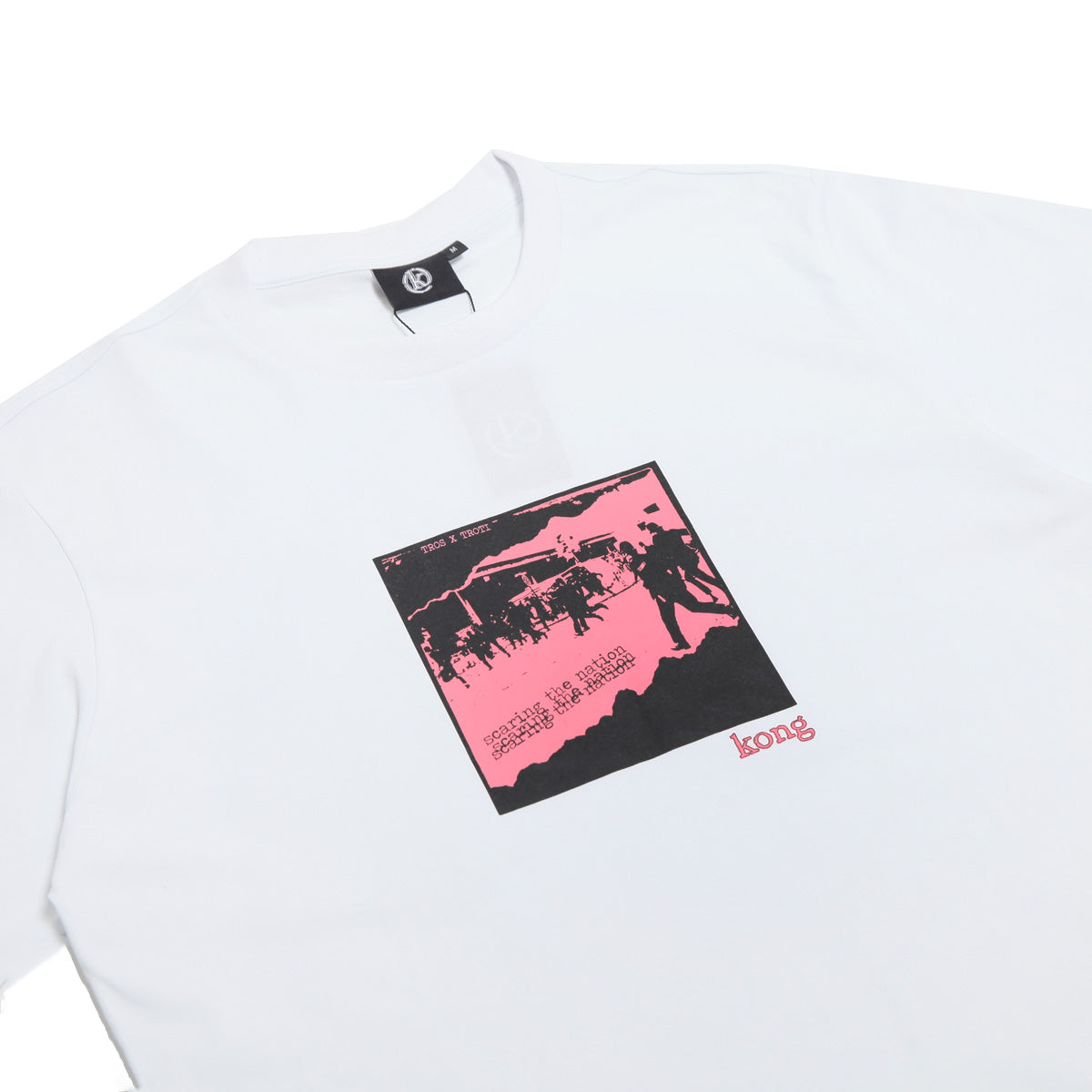 Kong Scaring The Nation Tee White