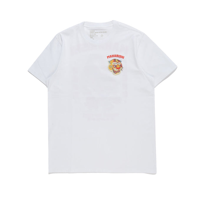 Maharishi Wuqiang Tiger T Shirt White