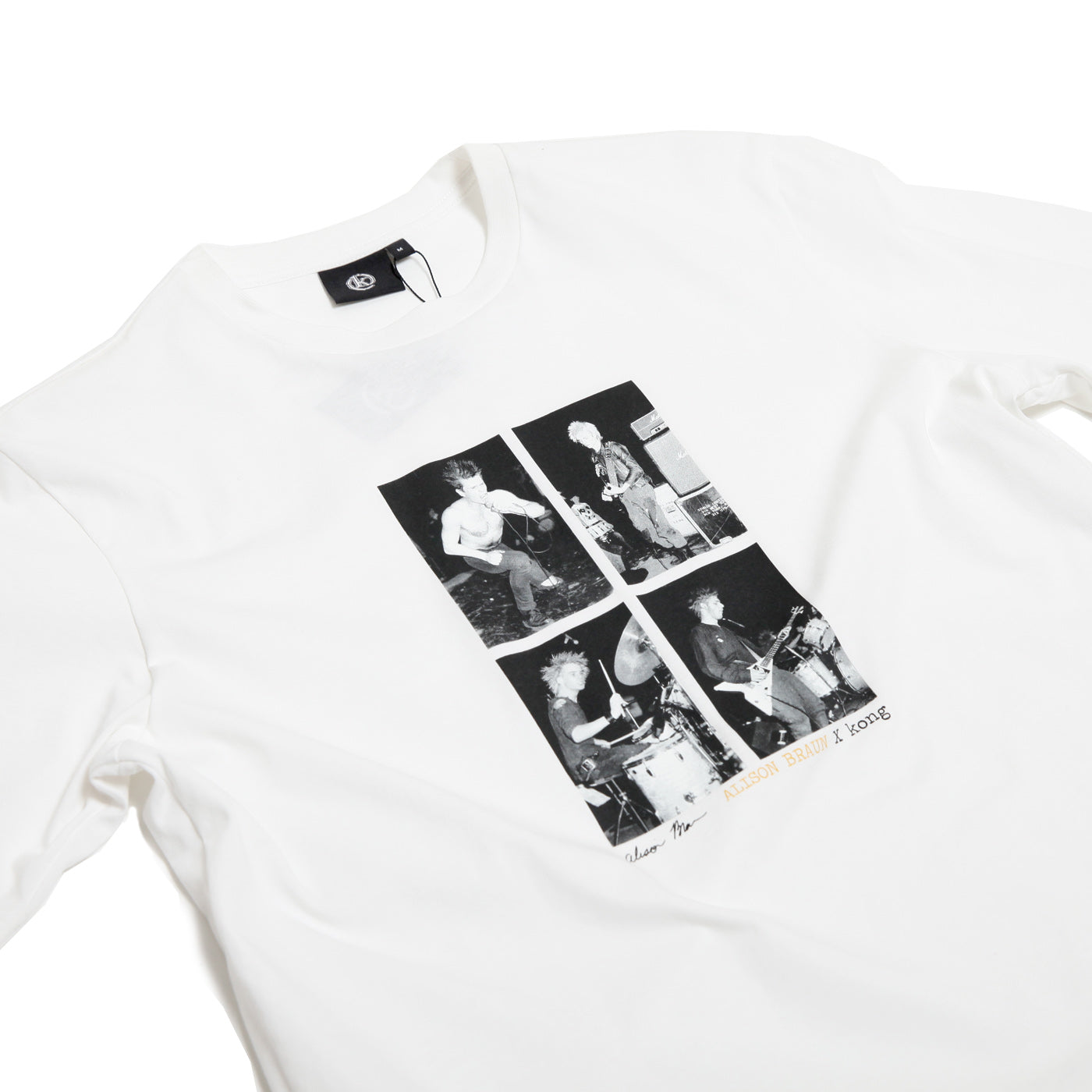 Kong x Alison Braun Tee White