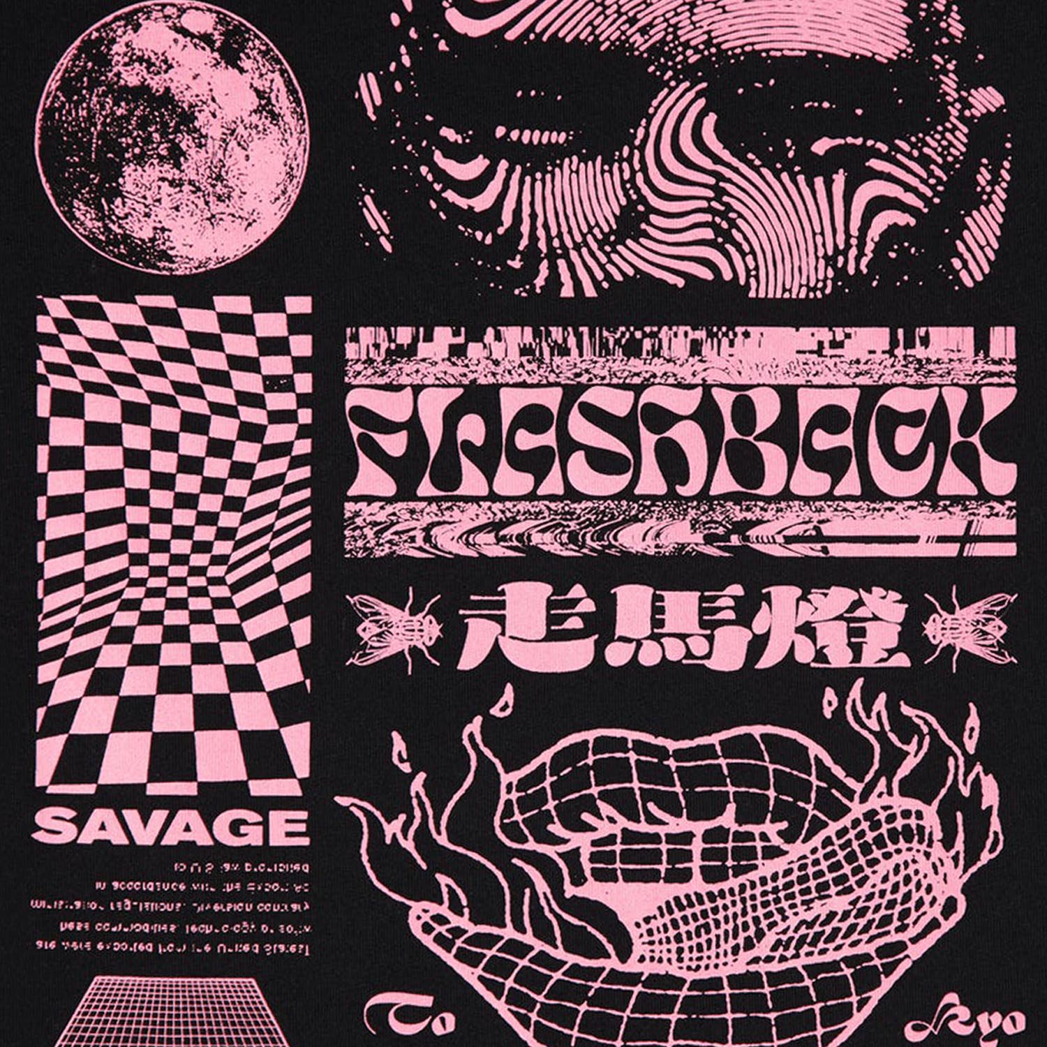 Edwin Shinjuku Savage TS Tee Black (Garment Washed)