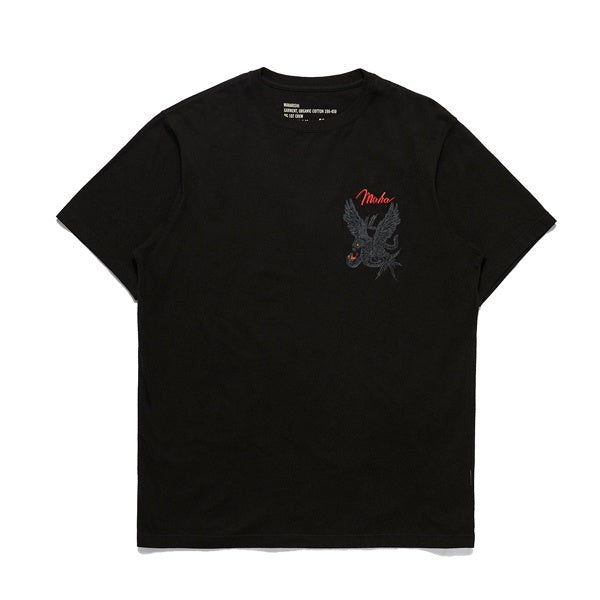 Maharishi Eagle vs Snake T shirt Washi Hebi Embroidery  Black