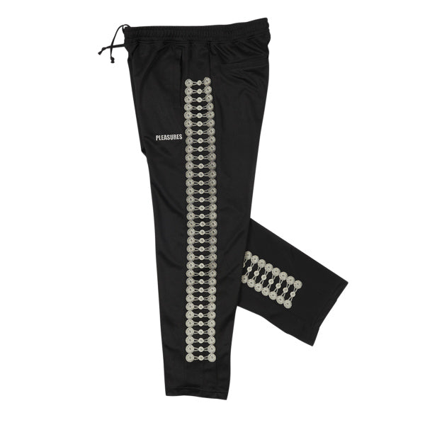 Pleasures Buttons Track Pant Black