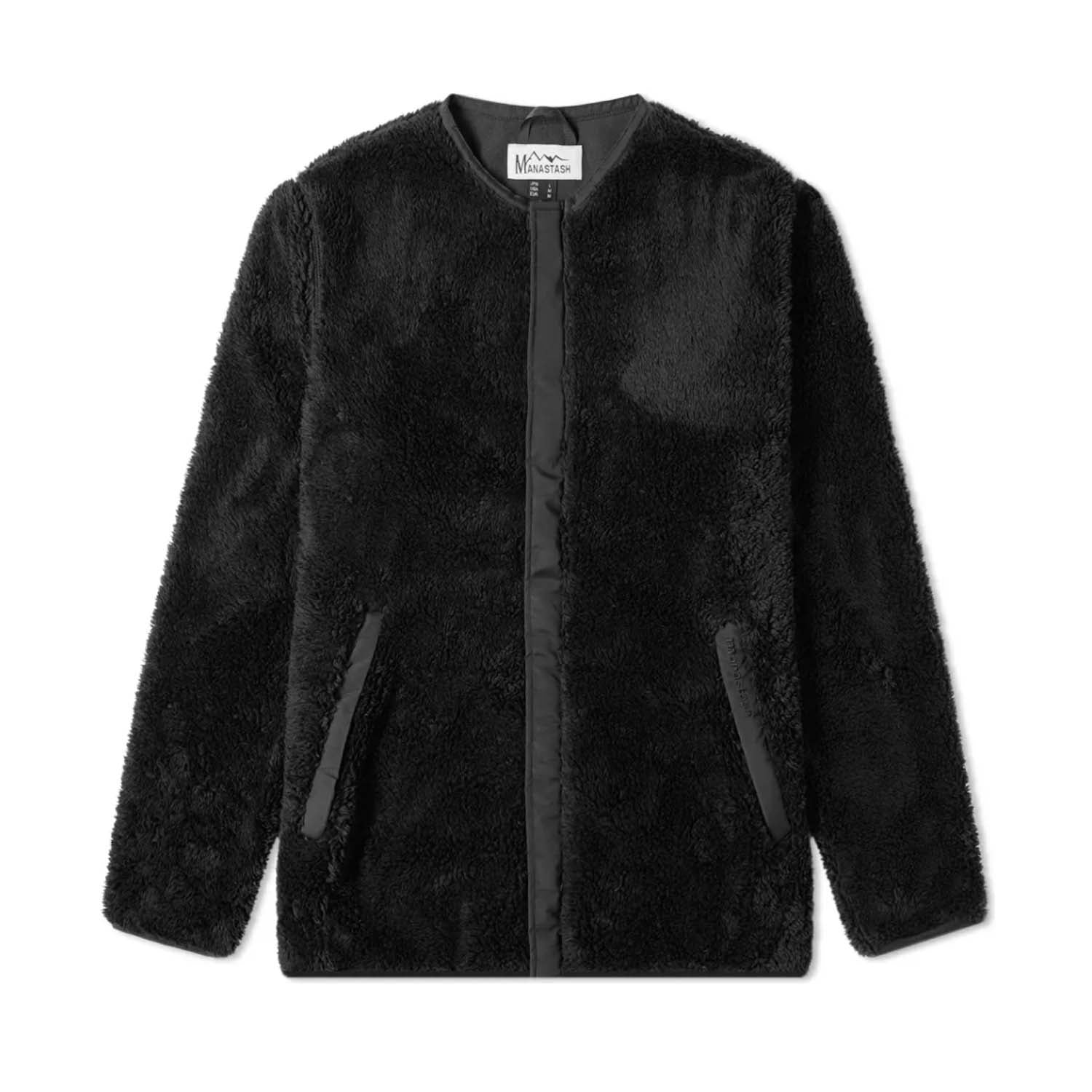 Manastash Bigfoot Fleece Jacket Black