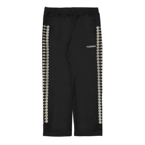 Pleasures Buttons Track Pant Black