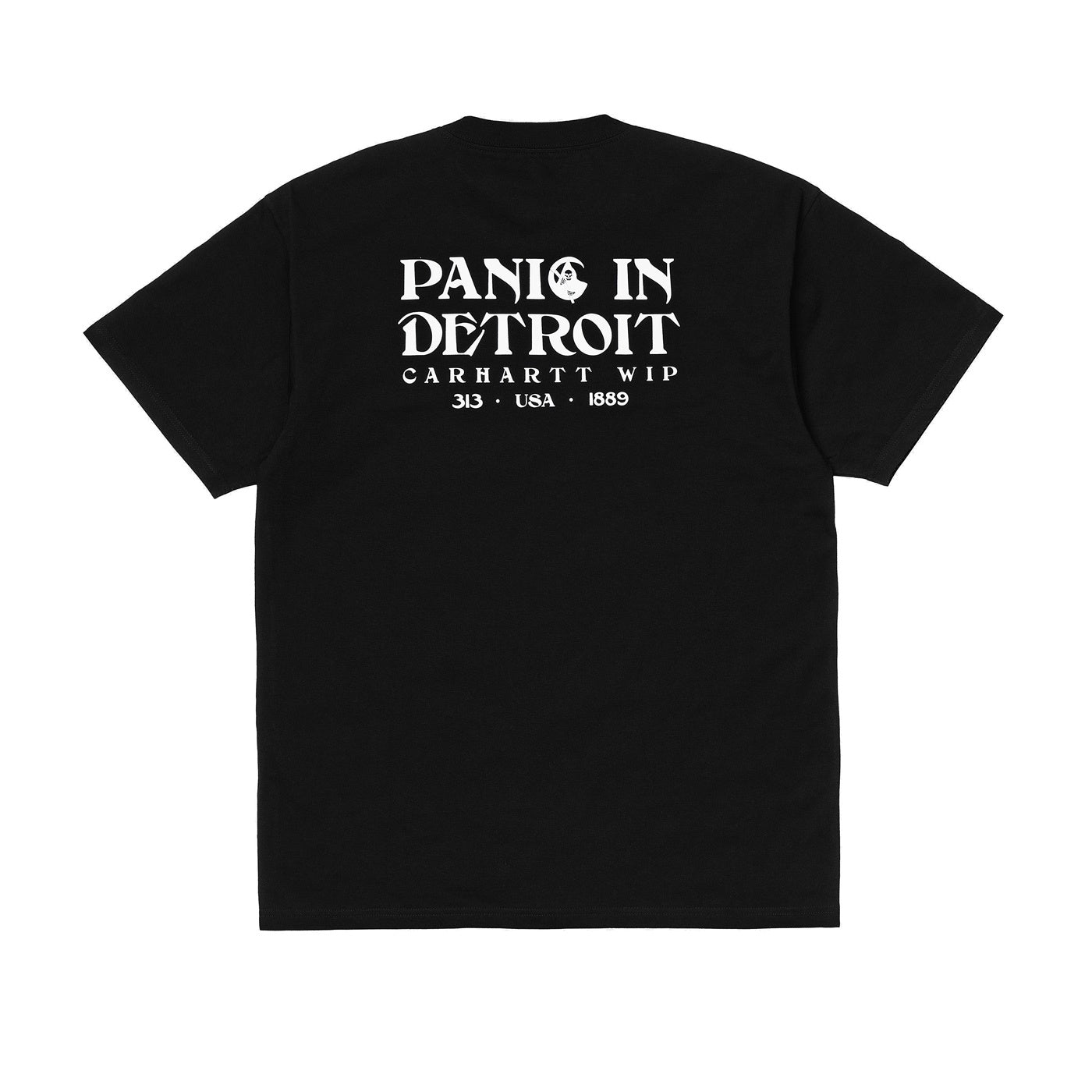 Carhartt WIP S/S Panic T-Shirt Organic Cotton Black/White