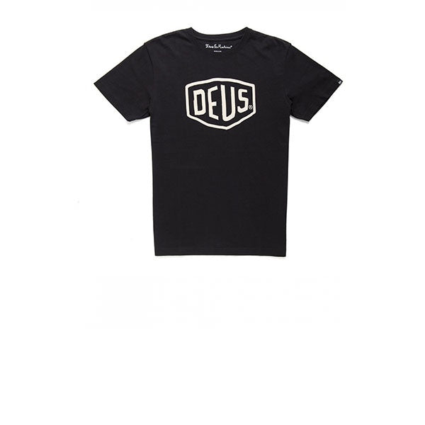 Deus S/S Shield Tee Black