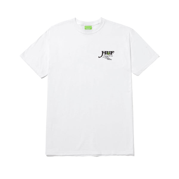 Huf SS At Home Tee White