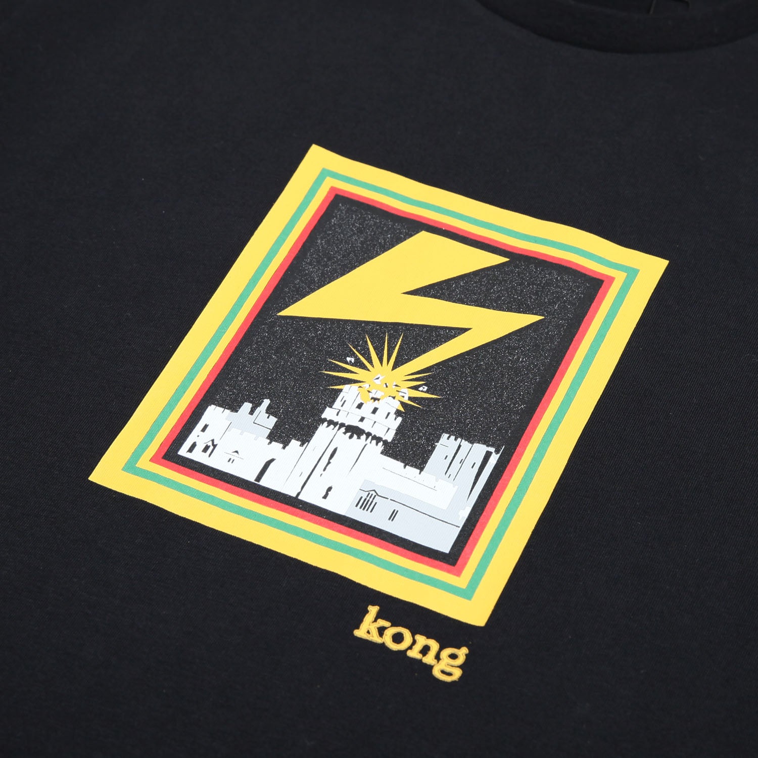 Kong Castle Tee Black