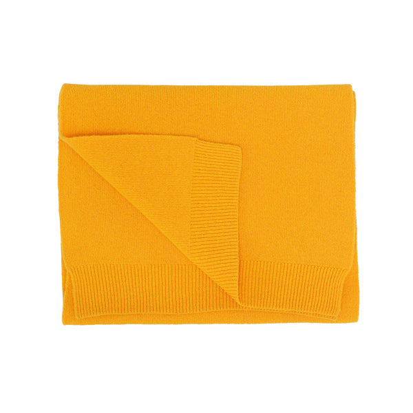 Colorful Standard Merino Wool Scarf Burned Yellow