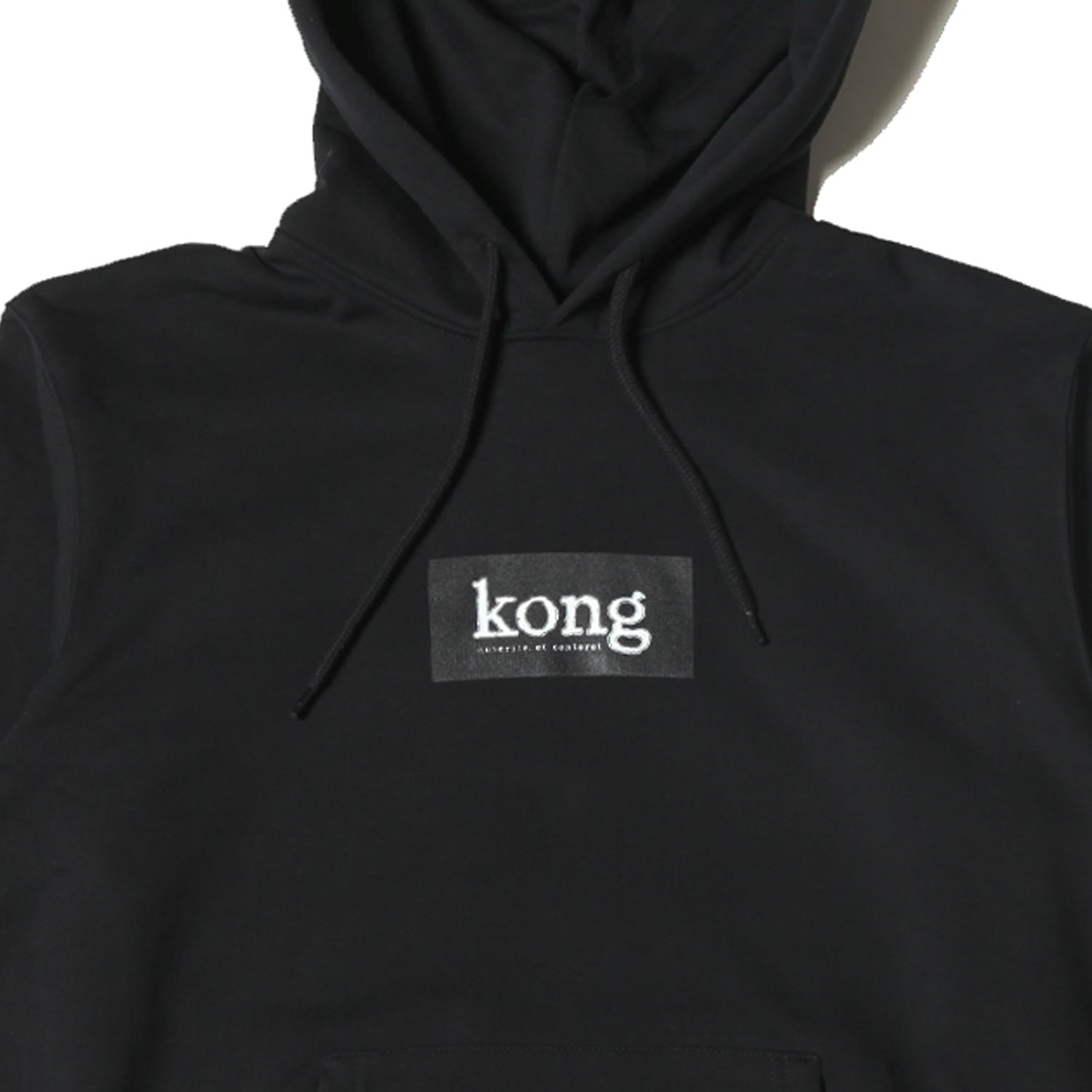 Kong Big Skull Hoodie Black