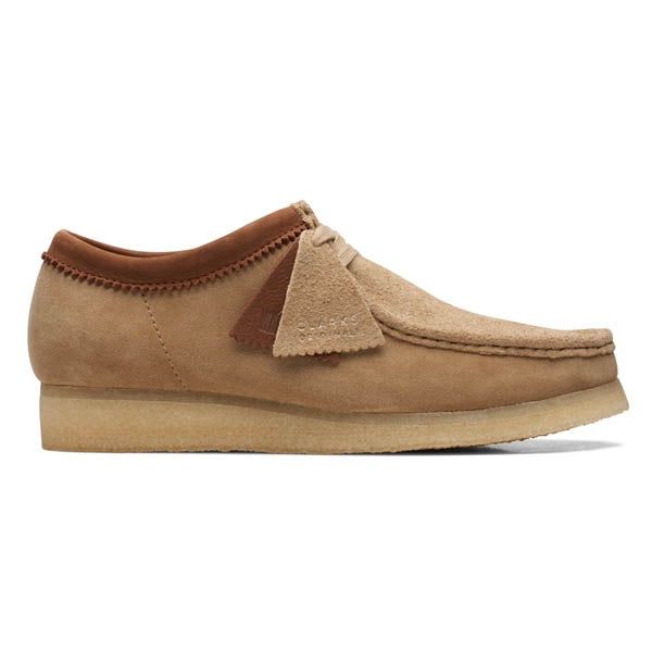 Clarks Wallabee Sandstone Combi