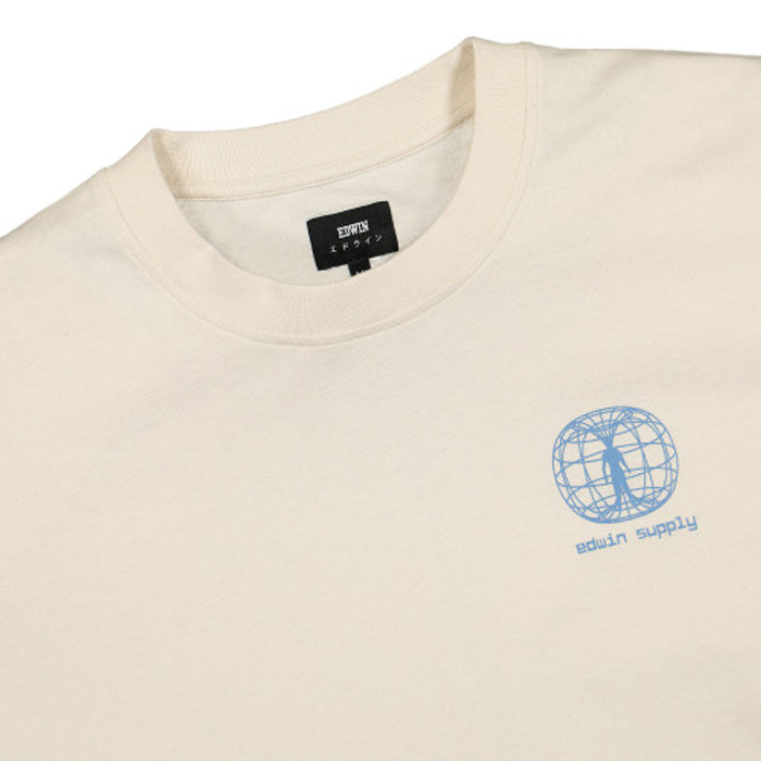 Edwin Satoyama Experience LS T shirt Off White