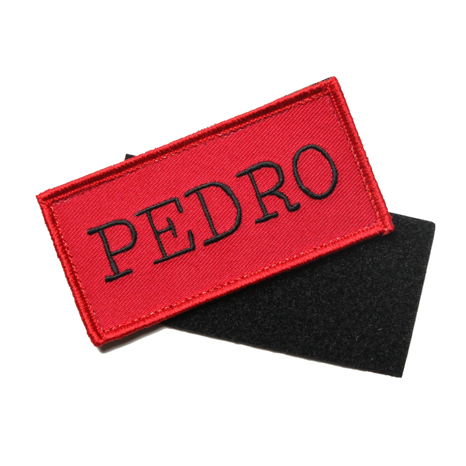 Kong Pedro Velcro Patch Red