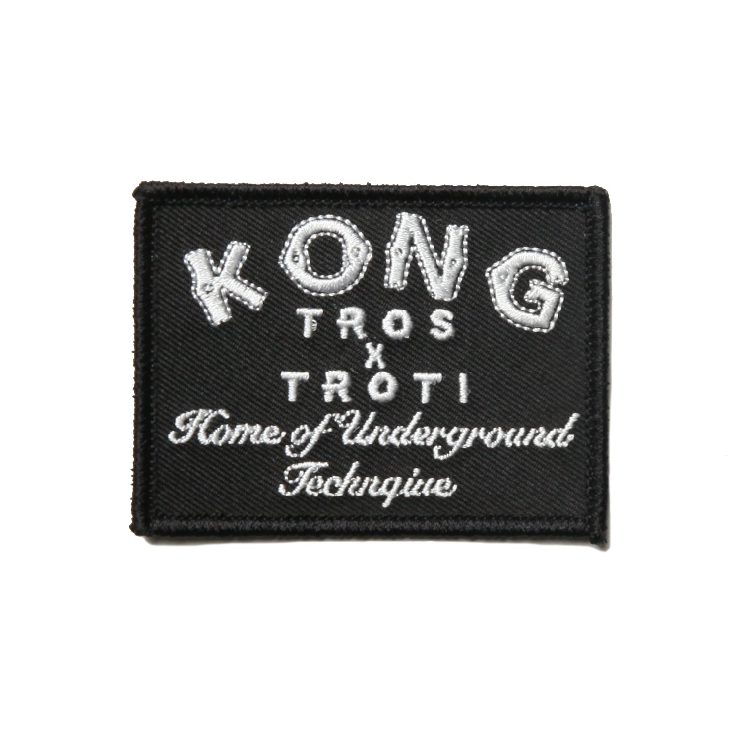 Kong TROS x TROTI Patch Black