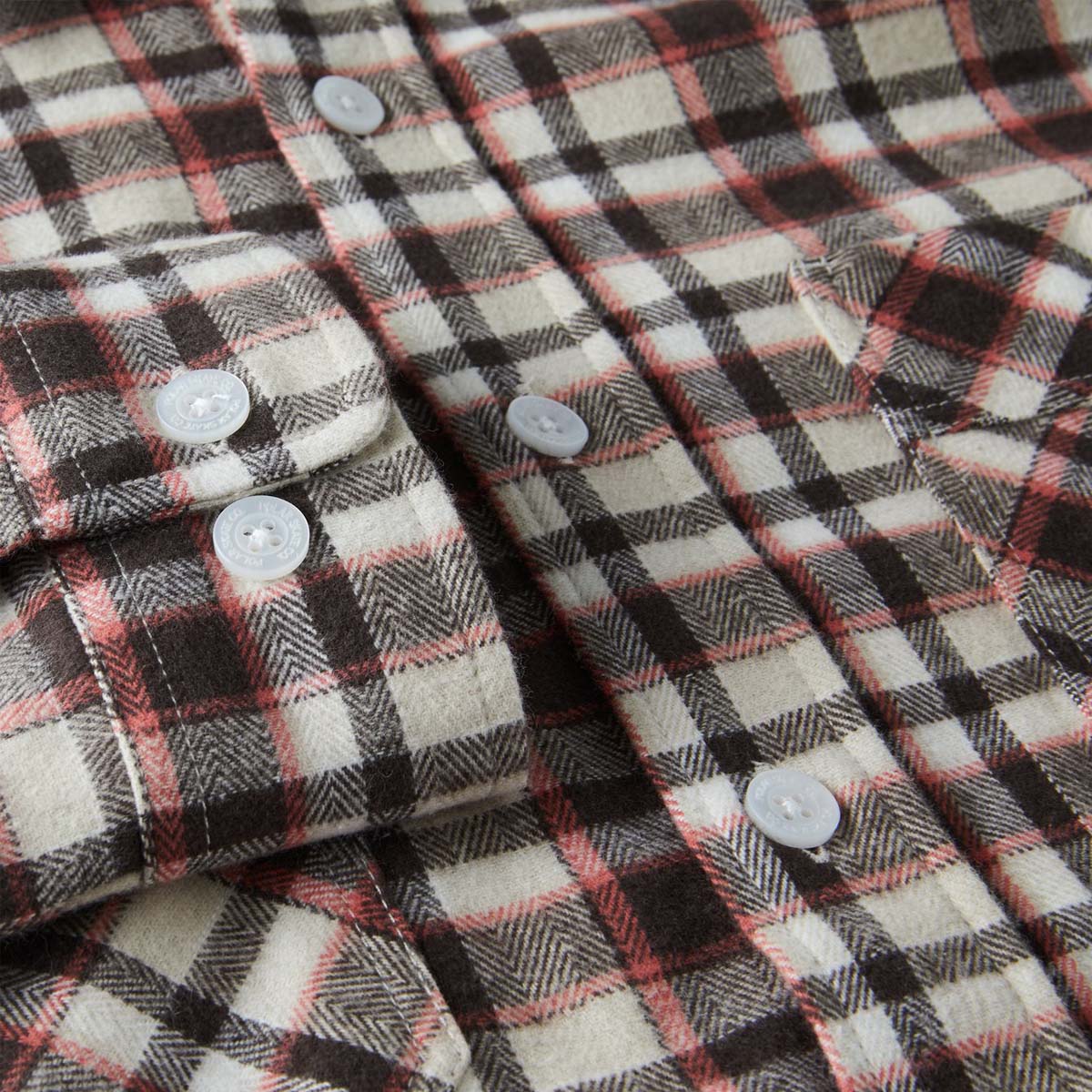 Polar Flannel Shirt Brown