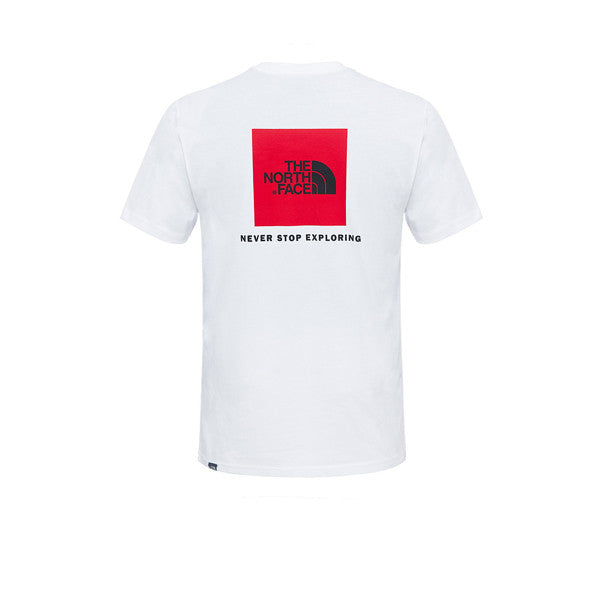 The North Face SS Red box Tee TNF White - Kong Online - 2