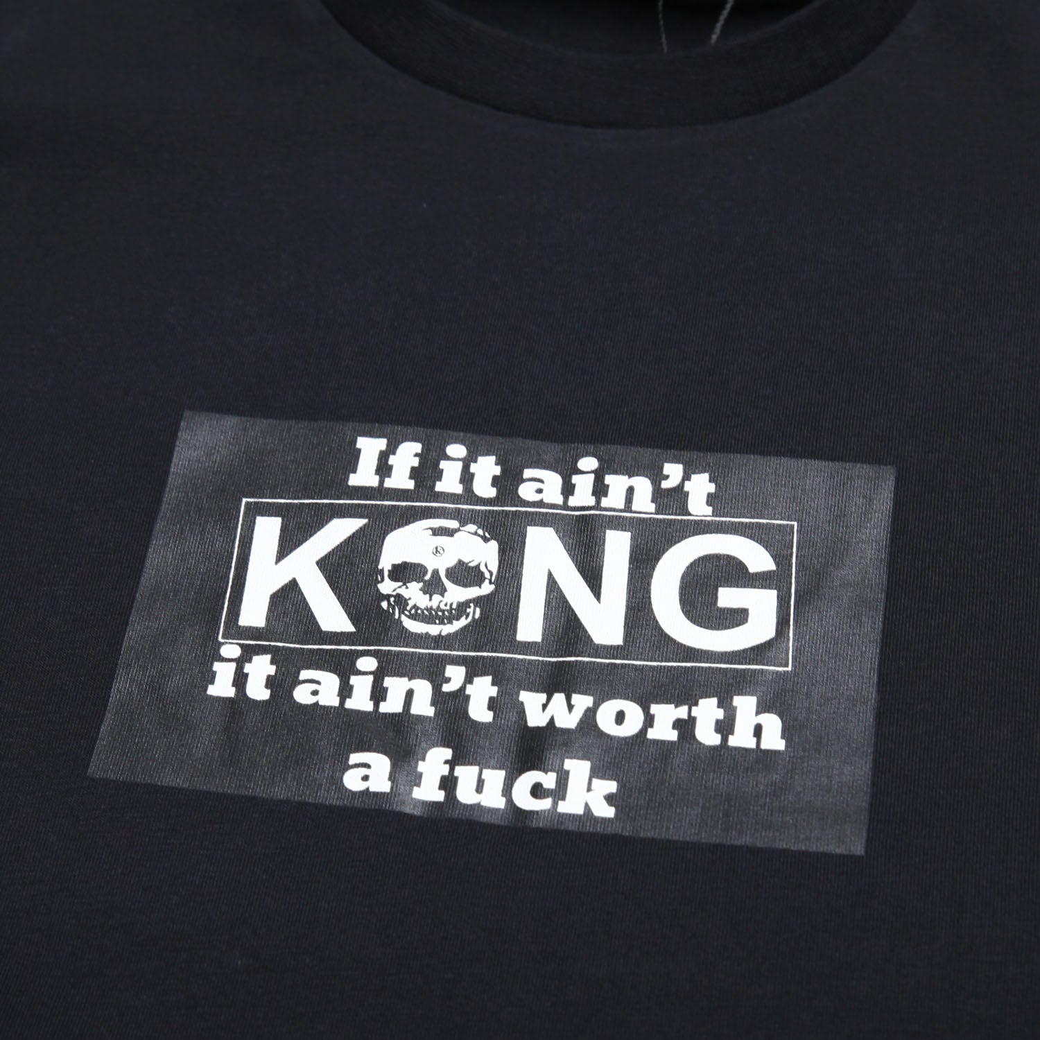 Kong Stiff Tee Black