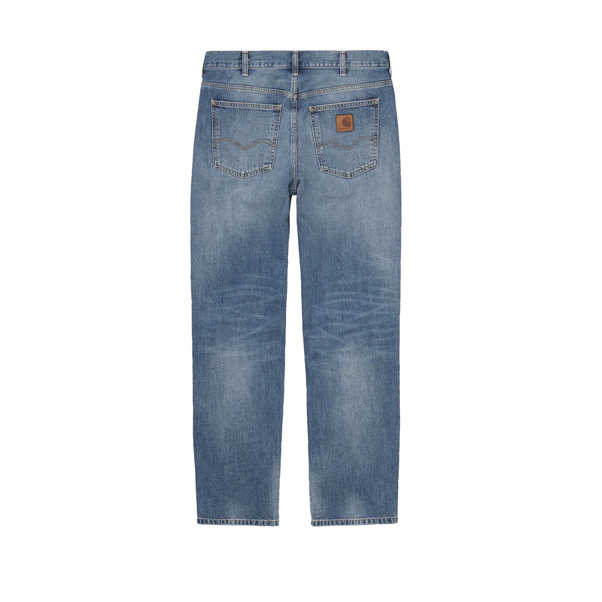Carhartt WIP Marlow Pant Blue Mid Used Wash
