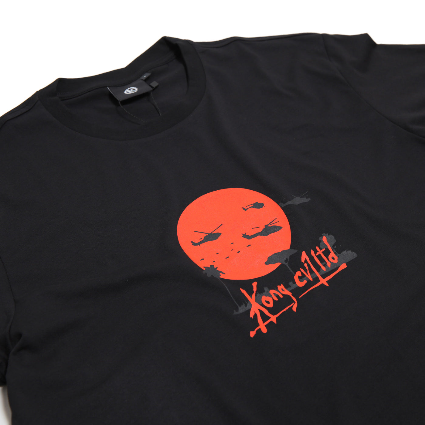 Kong Sunset Tee Black