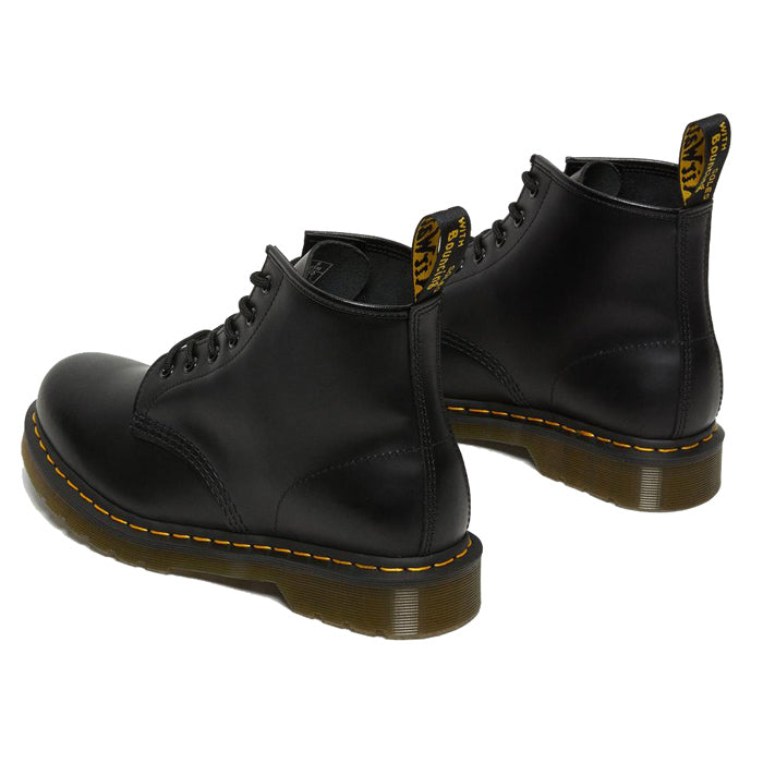 Dr. Martens 101 Smooth Leather Lace Up Boots Black