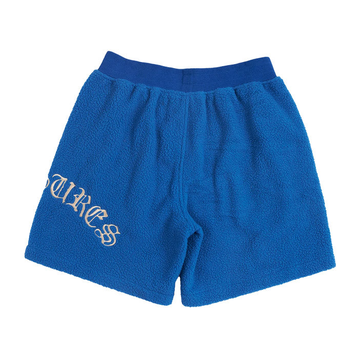 Pleasures Mars Sherpa Shorts Blue
