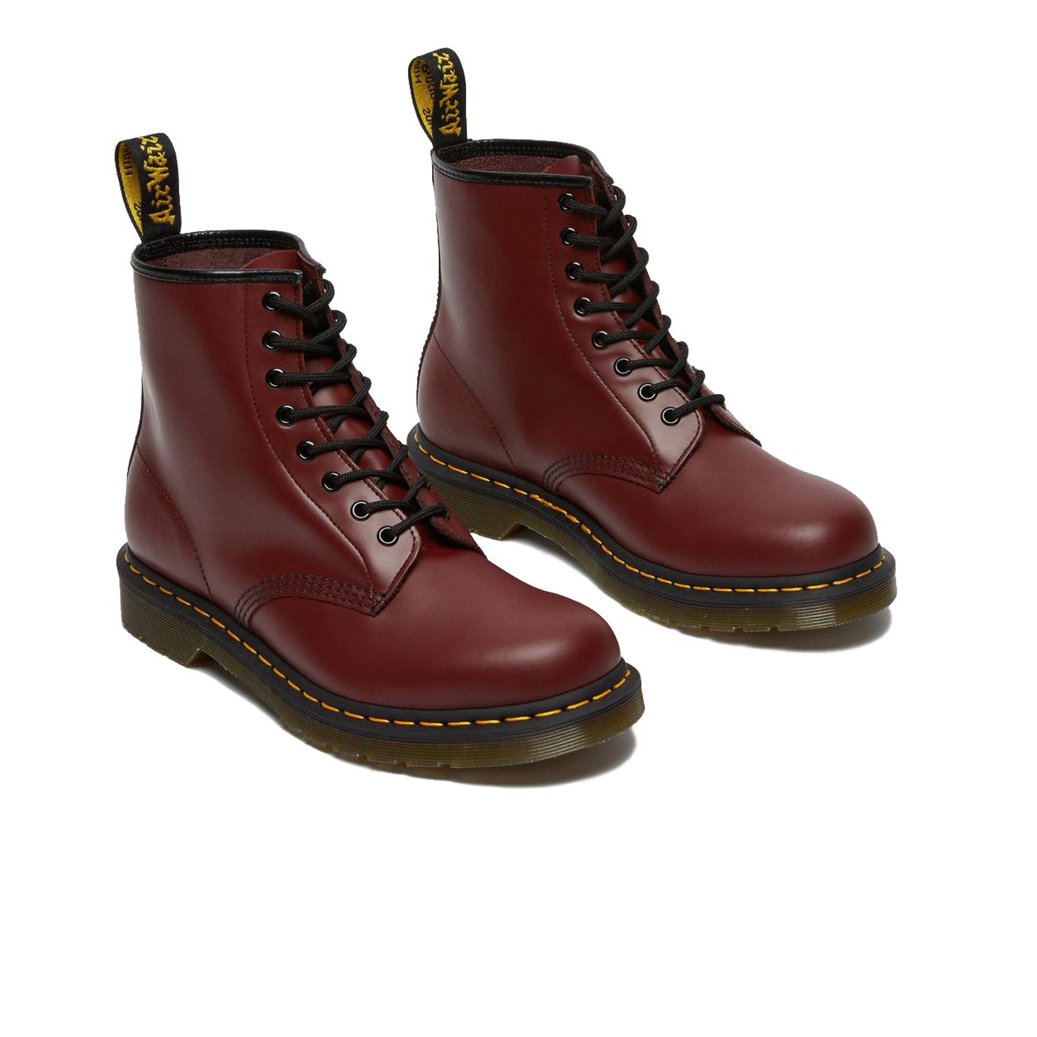 Dr. Martens 1460 Smooth Leather Ankle Boots Cherry Red