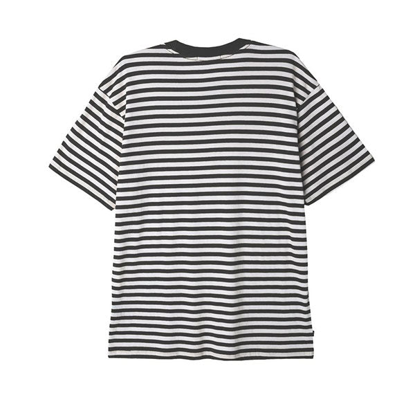 Obey 89 Icon Stripe Box Tee II Black Mullti