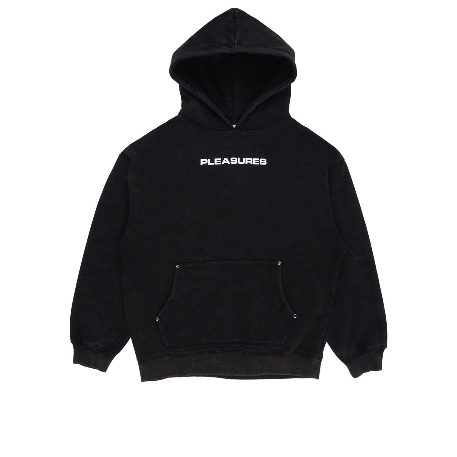 Pleasures Burnout Dyed Hoody Black