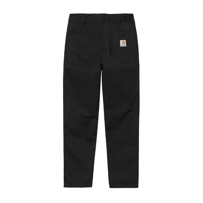 Carhartt WIP Abbott Pant Black Stone Washed