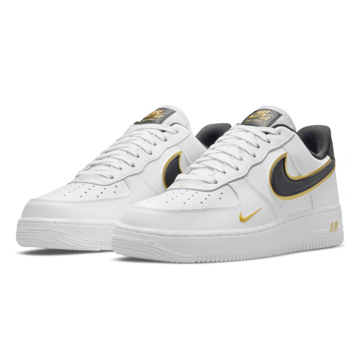 Nike Air Force 1 '07 LV8 White/Black-Metallic Gold-White