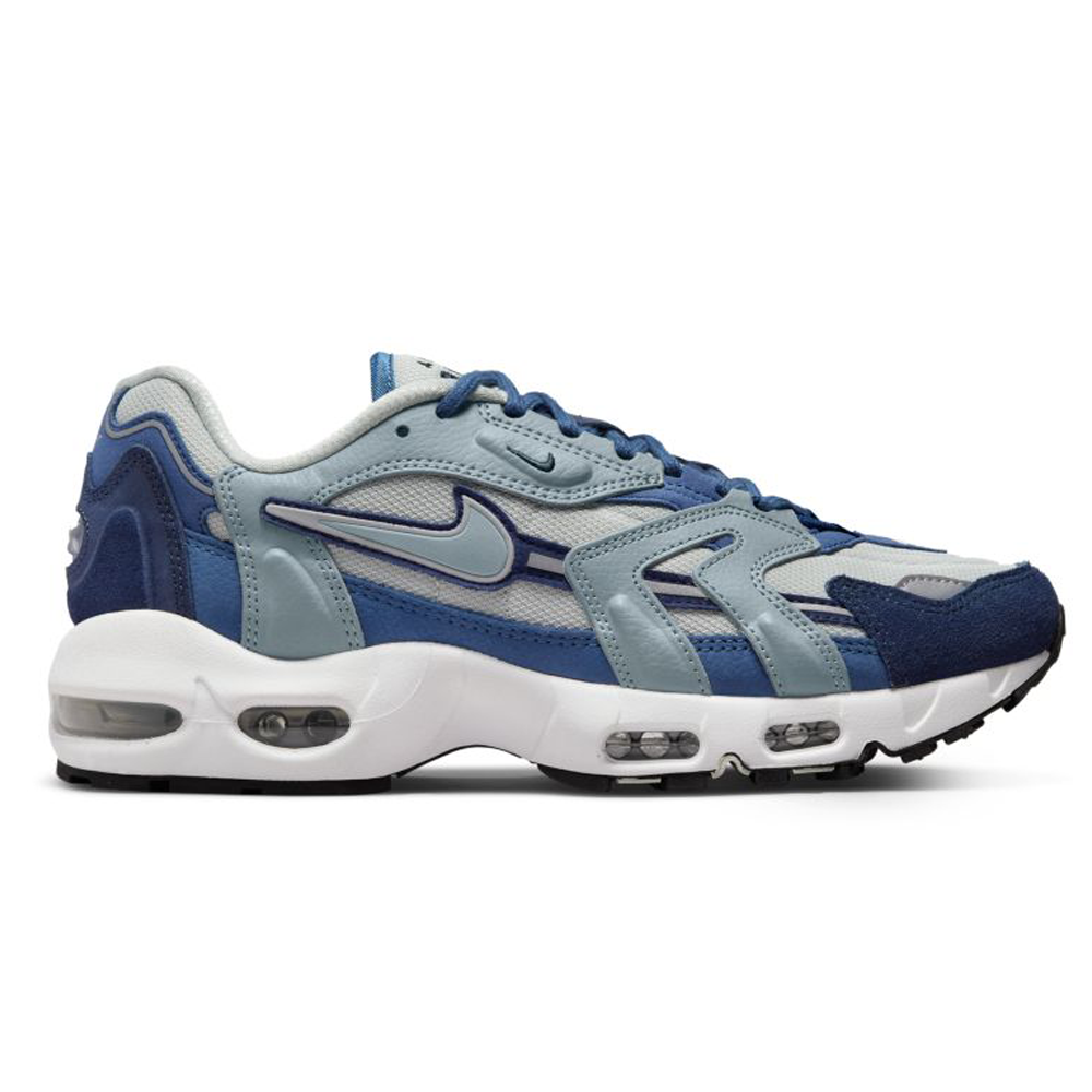 Nike Air Max 96 II Premium Light Silver Aviator Grey Mystic Navy
