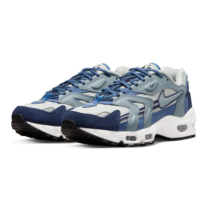Nike Air Max 96 II Premium Light Silver/Aviator Grey-Mystic Navy
