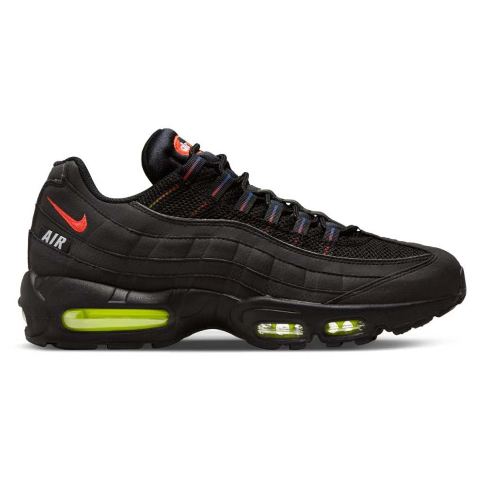 Nike Air Max 95 Black/Bright Crimson-Volt-Blue Crystal