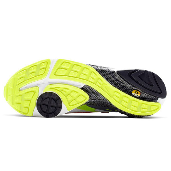 Nike Air Ghost Racer White Atom Red Neon Yellow Dark Grey