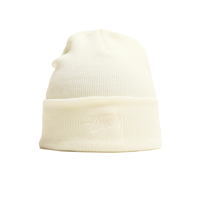 Stussy Stock Cuff Beanie Bone