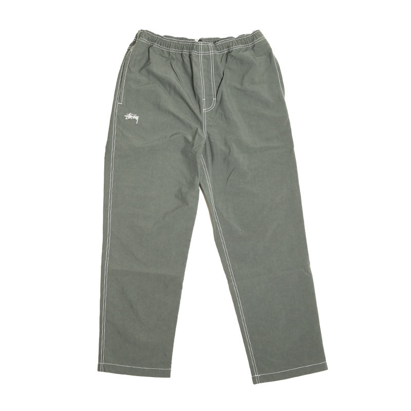 Stussy Nylon Folsom Beach Pant Spruce