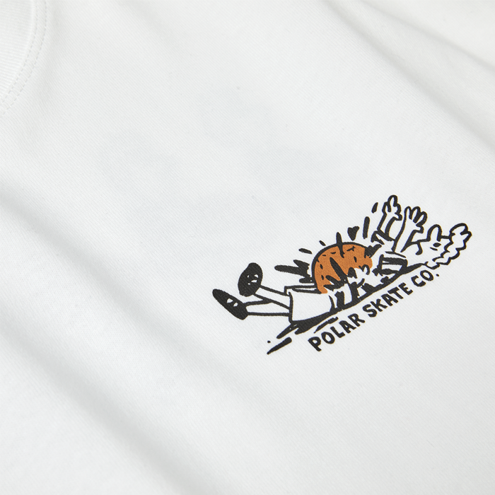 Polar Basketball Tee White