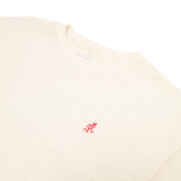Gramicci One Point Sweatshirt Oatmeal