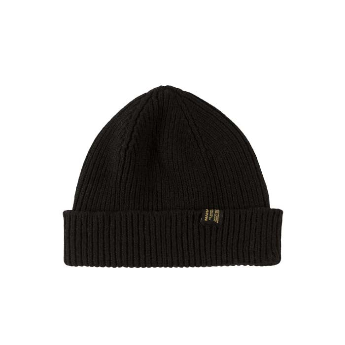 Maharishi Miltype Wool Beanie Black