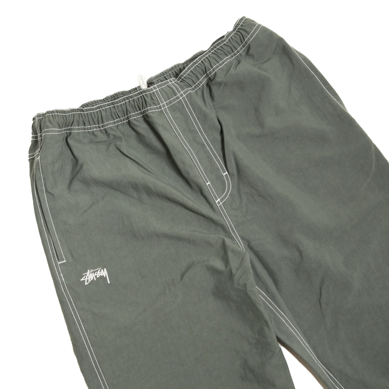 Stussy Nylon Folsom Beach Pant Spruce
