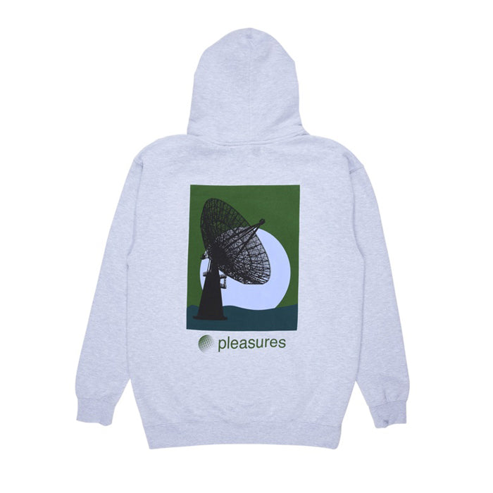 Pleasures Communication Hoody Grey