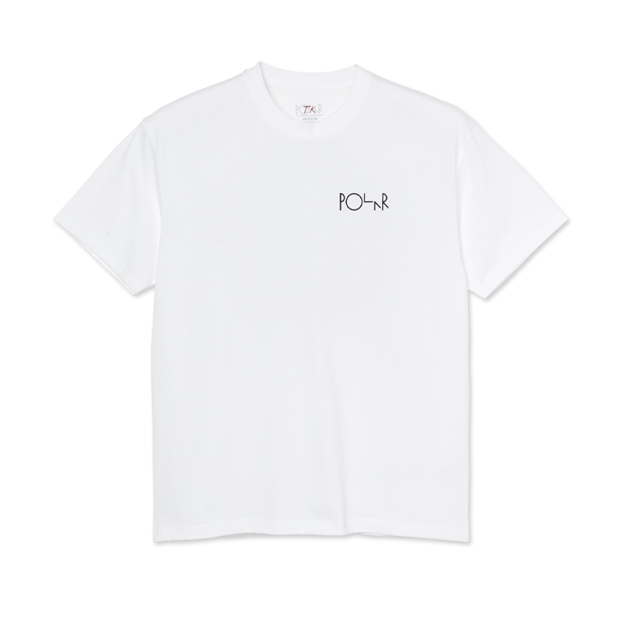 Polar It Will Pass Fill Logo Tee White