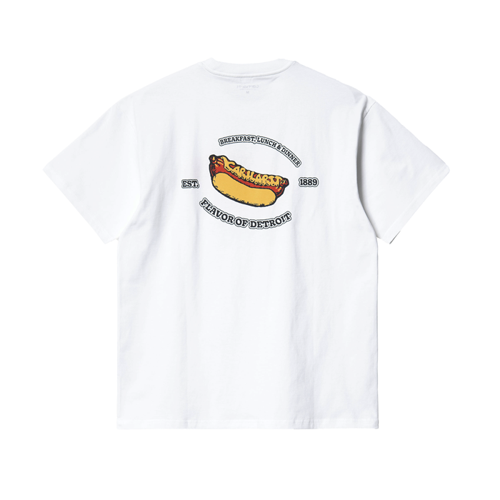 Carhartt WIP S/S Flavour T Shirt White