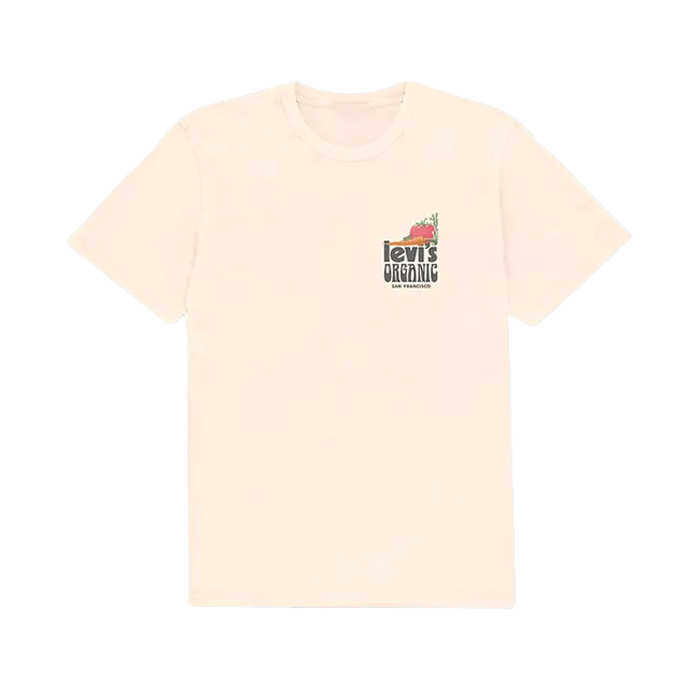 Levi's Fresh Relaxed Fit Tee Greige Pink