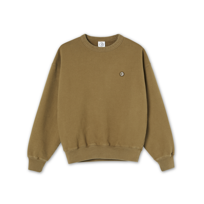 Polar Patch Crewneck Brass